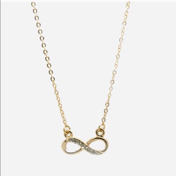 Infinity Gold Plated Necklace