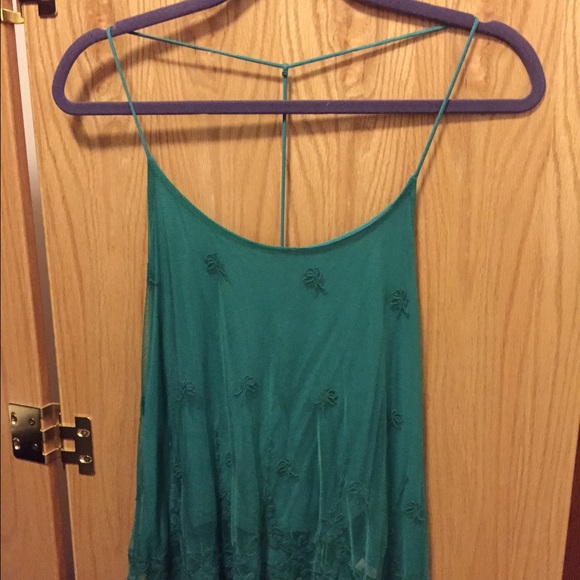 UO Turquoise Tank