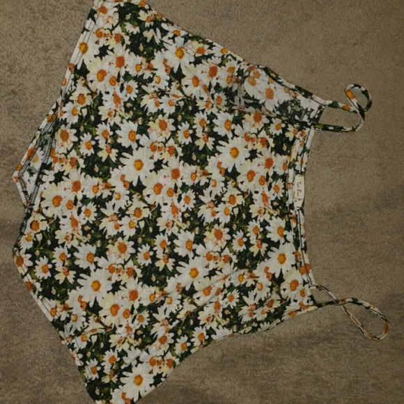 Flowy floral tank top