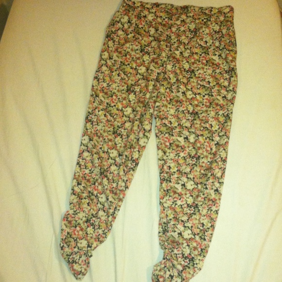 Floral Joggers