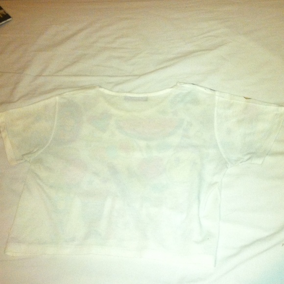 "Sweet Drug" Cartoon Semi Sheer Tee-shirt - Picture 2 of 3