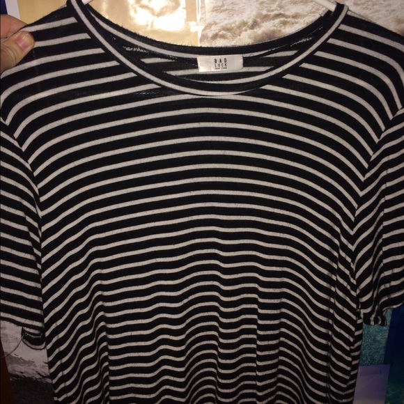 Black and white stripped top from brandy melive