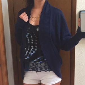 Express batwing cardigan