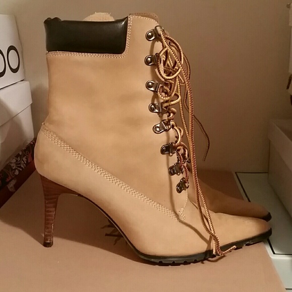 Bakers construction heel boots