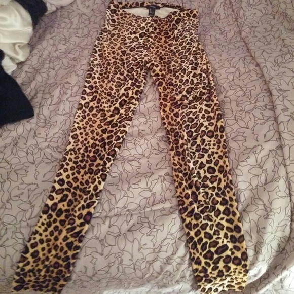 Leopard Print Pants