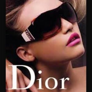 Dior sunglasses AUTHENTIC black purple silver