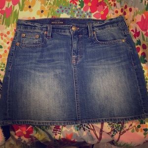 J. Crew Denim Mini Skirt 29