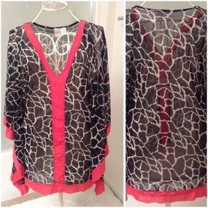 INC swim cover-up