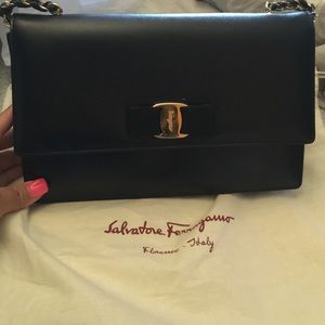 Salvatore Ferragamo clutch