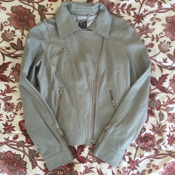 Armani Exchange Faux Leather Jacket