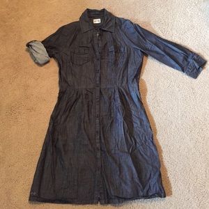 Converse Button Front Dress