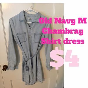 Old Navy Chambray Shirtdress