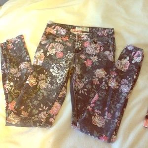 FLORAL PANTS