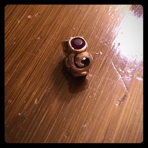 Pandora Ruby Birthstone Charm