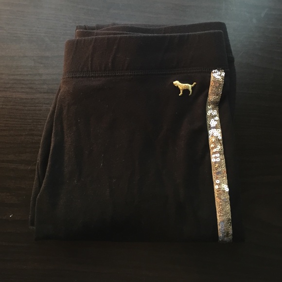 Victoria secret full length glitter legging