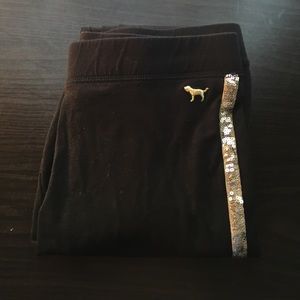 Victoria secret full length glitter legging