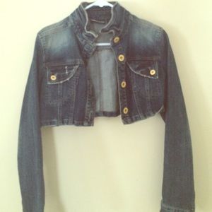 Cropped Jean Jacket