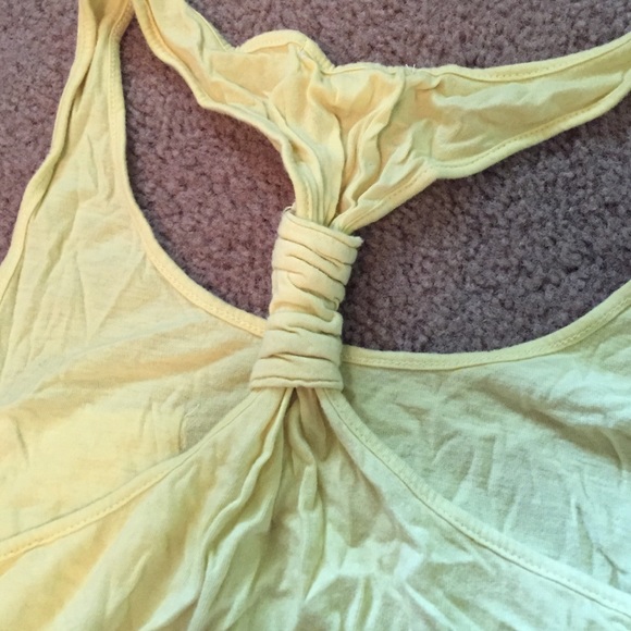 Yellow Racerback Tank Top - Picture 4 of 4