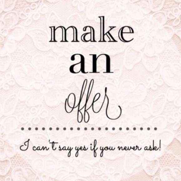 Make an offer!🎀