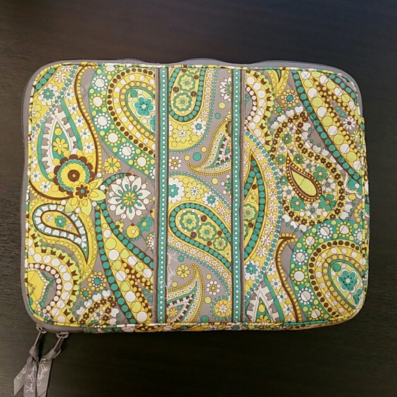 Vera Bradley Lemon Parfait Laptop Sleeve