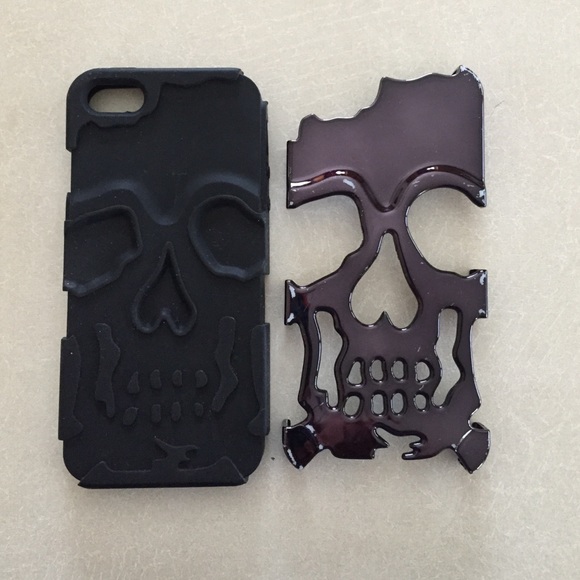 iPhone 5/5s skull double case