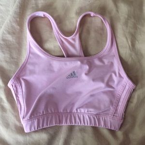 Adidas pink sports bra size small💗💗💗