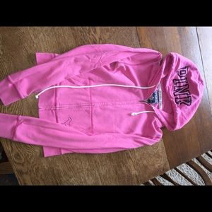 Pink hoodie
