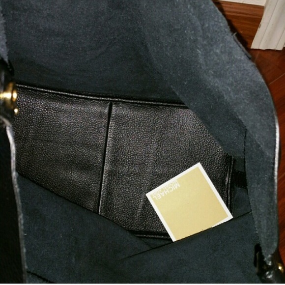 Michael Kors Black Bucket Purse - Picture 3 of 3