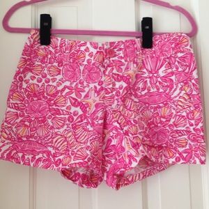 Pink Lilly Pulitzer shorts