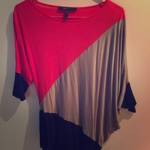 BCBGMaxAzria asymmetrical top