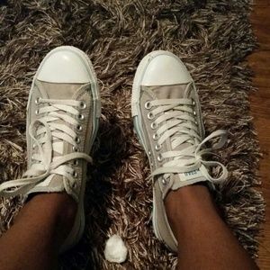 Gray Converse All Stars