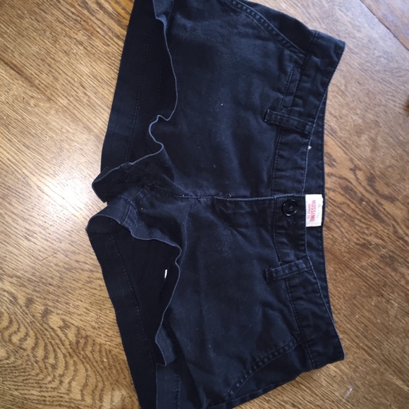 Black shorts