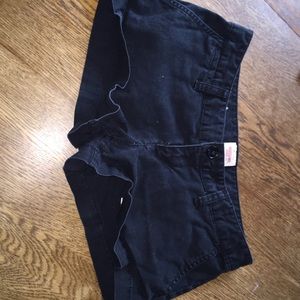 Black shorts