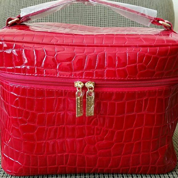 Red Makeup Bag -Large