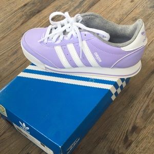 Lavender, white and grey Adidas New In Box