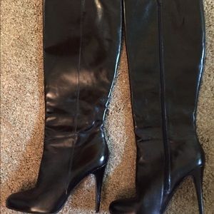 ALDO black knee-high boots
