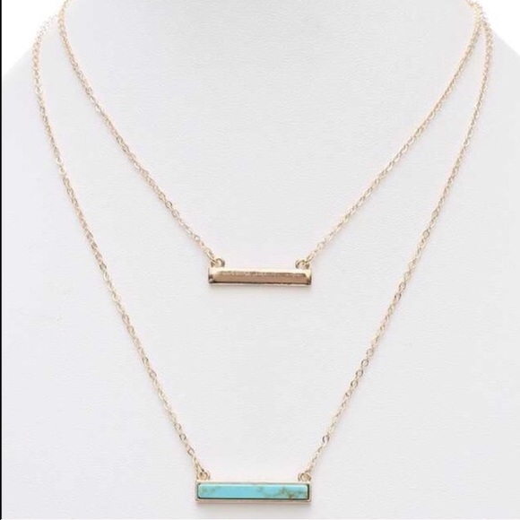 Jewelry - Double Stick Bar Necklace