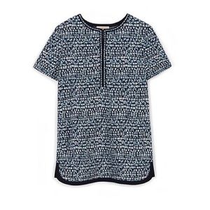 Jersey linen tunic top XL