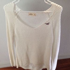 Cable knit sweater