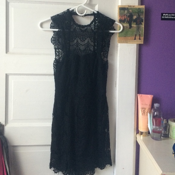 Black Fringe dress - Picture 2 of 4