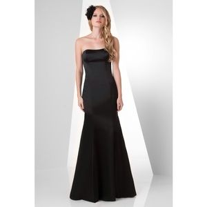 Black evening gown