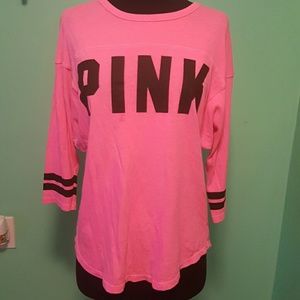 👉|TRADED| 👈Pink oversize shirt