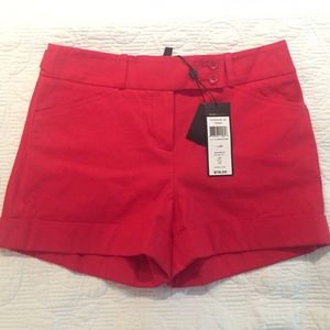 BCBG Max Azria Red Symon Shorts XS