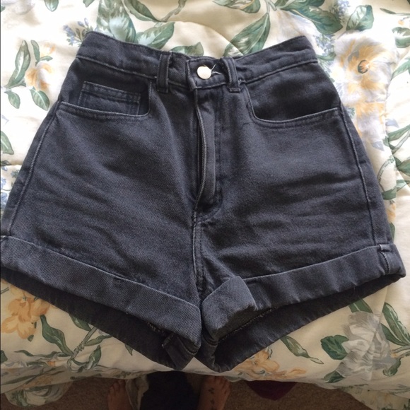 American Apparel high waisted shorts
