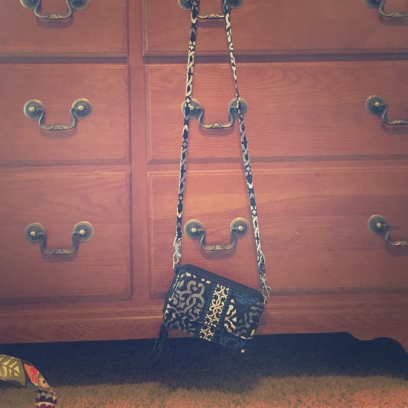 VB cross body wristlet