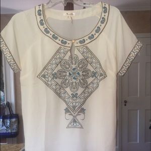 Never worn Modcloth boho tee