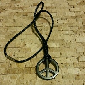 Hematite Peace, Ying Yang, Red Flower