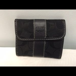 Black Coach Wallet