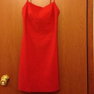 90s red dress