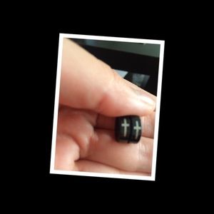 Cross earrings
